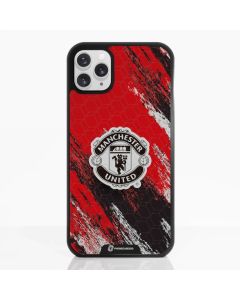 Manchester United Official 3D Phone Case Design Black Shield